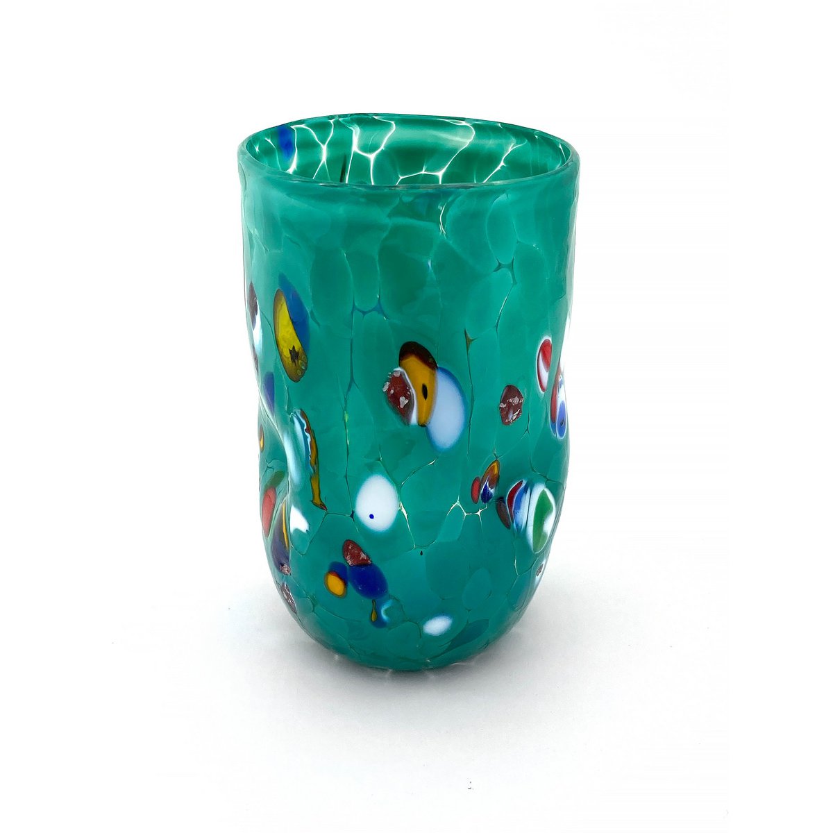 Bellini okulary w szklance Murano, wykonane na wyspie Murano, cios i ręcznie robione przez Masters Glass - Edycja Specjalna - 400 ml.