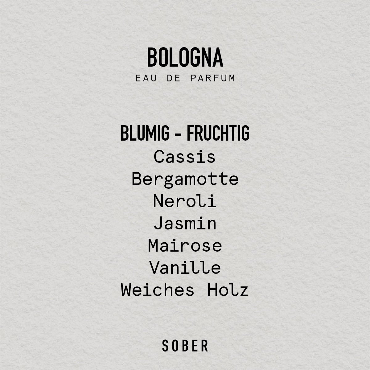 BOLONIA - Eau de Parfum