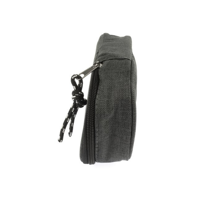Estuche canguro con inserción gris oscuro de aprox. 22x5x9cm