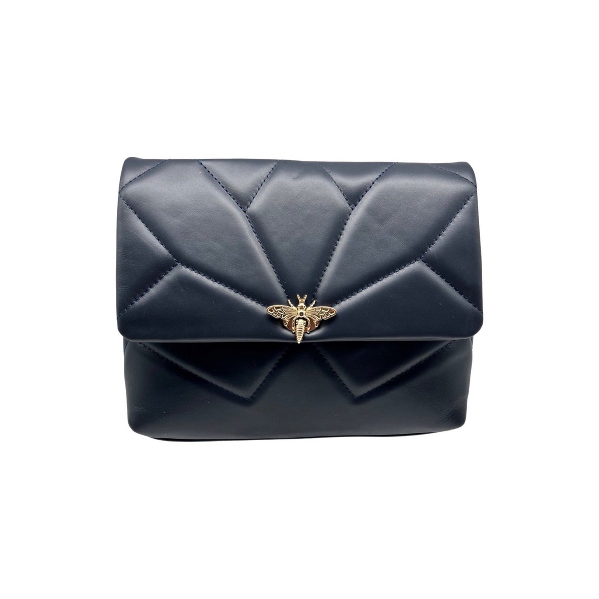BORSA SOPHIE IN PELLE DI VITELLO TRAPUNTATA