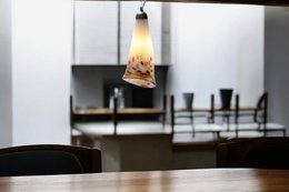 Hængende lampe Murrina Lang | Glas vedhæng | Design hængende lampe