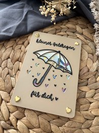 Money gift card - creative packaging for money gifts - financial injection, thank you & gift idea Thank you money rain