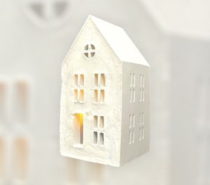 Neu in! Town House Teelichthalter