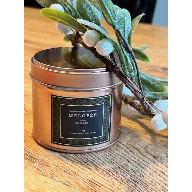 WOODEN FIRE CANDLE