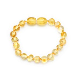 Baby/Child - Barnsteen Bracciale - Perle rotonde - Pilato - 14 cm -citroen