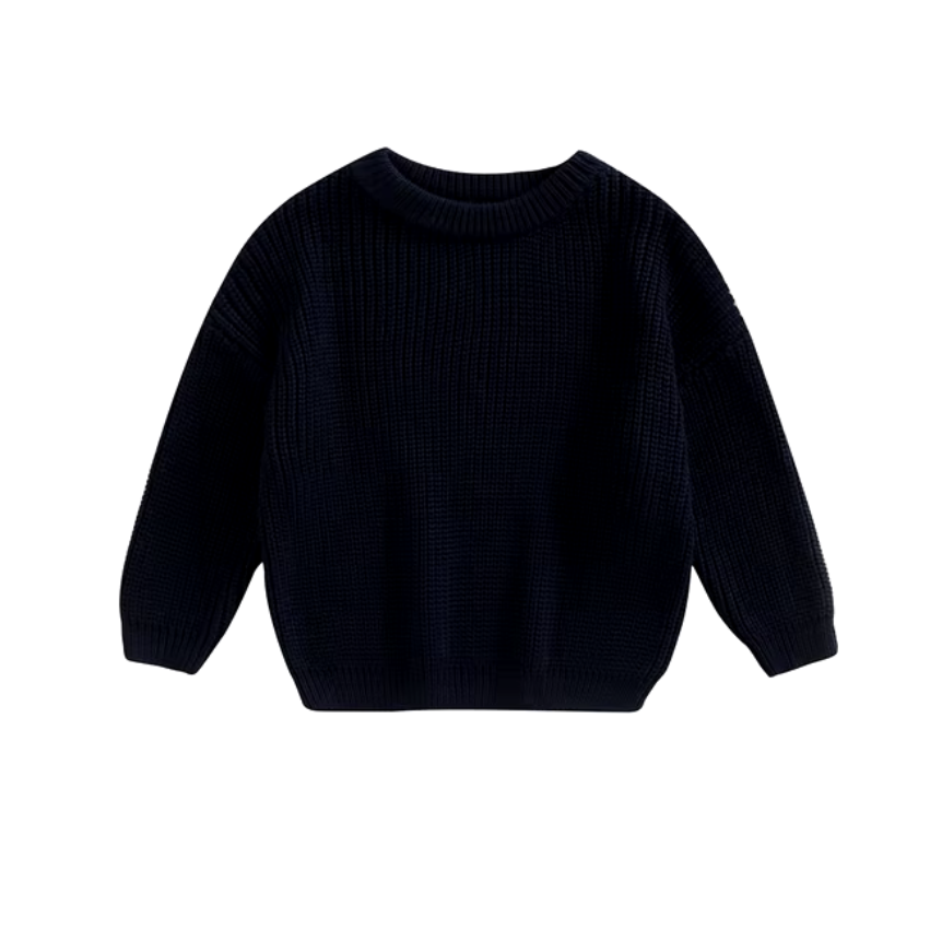 Gebreide Baby Trui - Marine