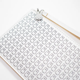 Miffy Parade clutch (Beige) I Collection ©Mercis