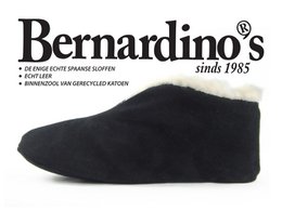 Spansk hjemmesko sort 36 - 48