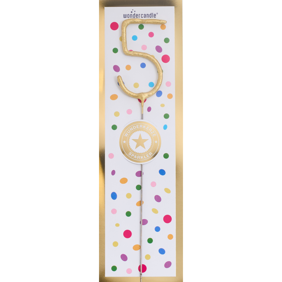 5 Tricolor gold silber rosé Wondercandle® classic