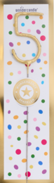 5 Tricolor gold silber rosé Wondercandle® classic