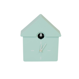 Horloge-Mur Coucoo-menthe Green- 24x27x9cm