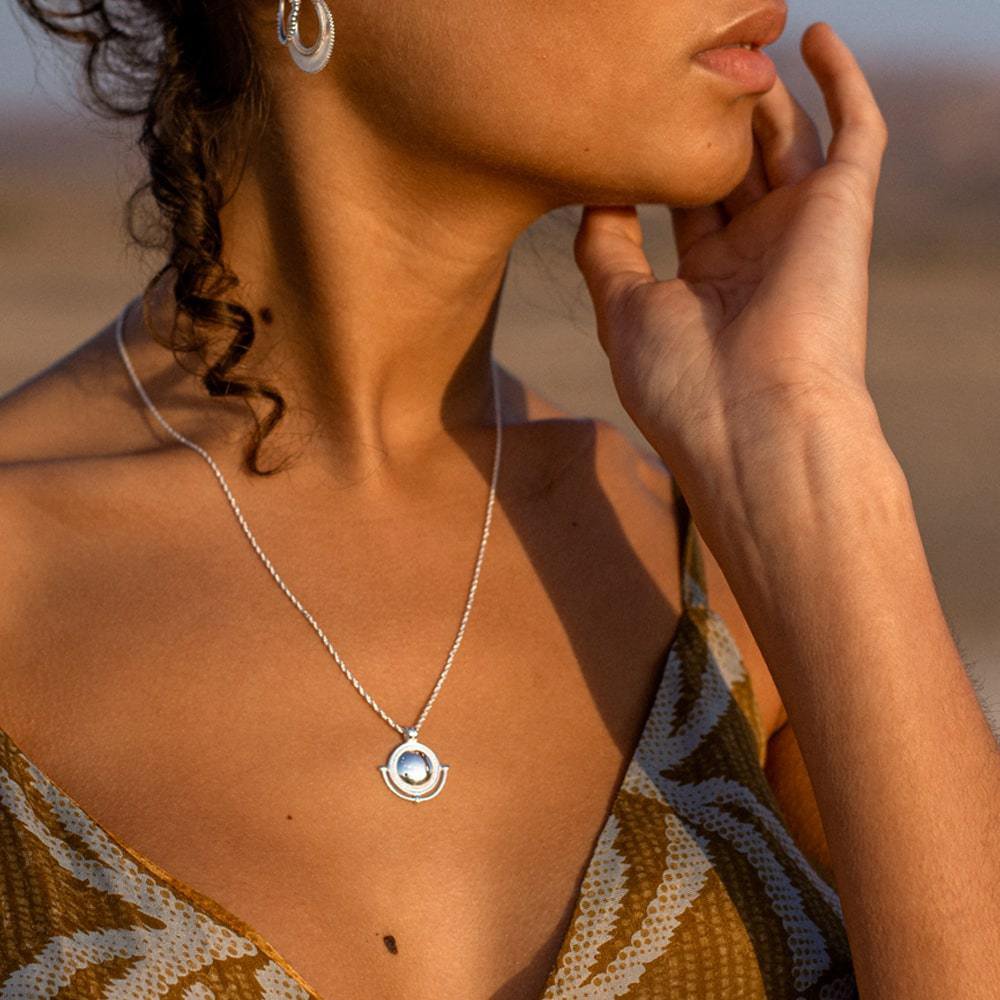 Ketting amulet zilver
