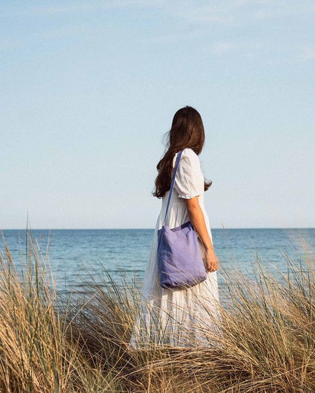 Mira Canvas Taske - Violet