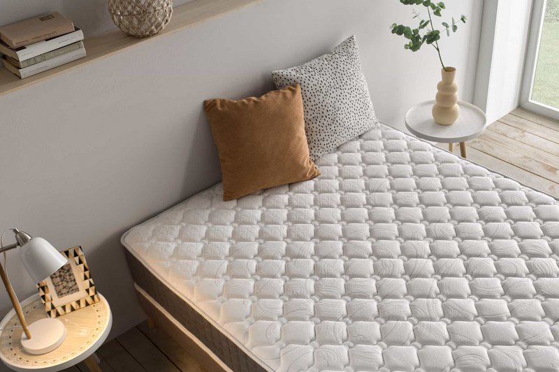 King Relax Supreme Viscoelastic Mattress - White - Spessore: 30 cm - Moonia