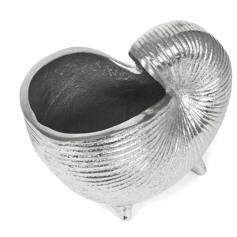 Dekorative Aluminiumschale 16x10x12 cm decosiluet