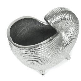 Dekorativ aluminiumskal 16x10x12 cm decosiluet