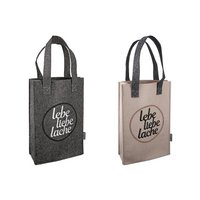 Felt gift bag "Live Love Lache" new VE 8 so