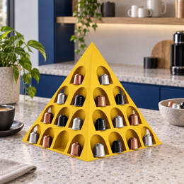 Fiastra Pyramid Nespresso Capsule Organizer