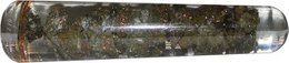 Orgone Smooth Massager  Epidot with Flower of Life