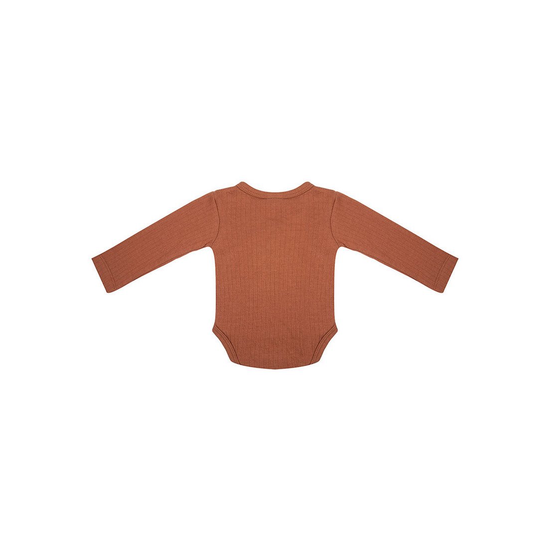 Long Sleeve Bodysuit - Amber Brown