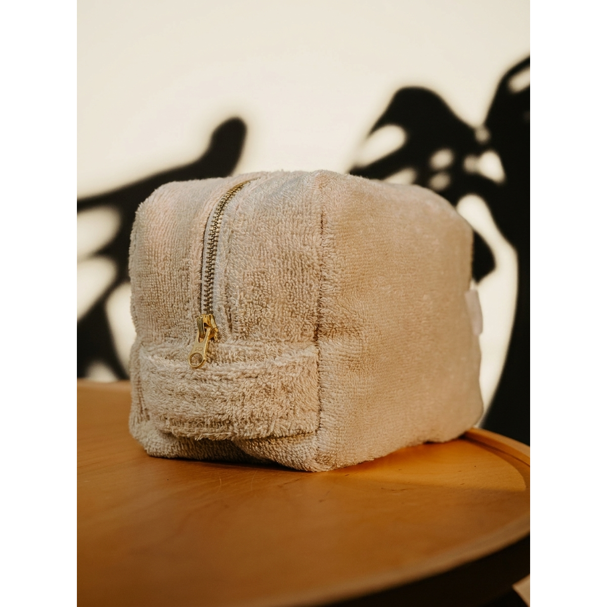 Pamukia GOTS Organic Cotton Terry Toiletry Bag 15 × 25 cm | Essence Collection