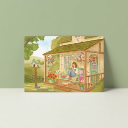 Postcard | Green oasis
