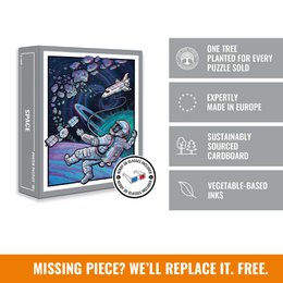 Weltraum 3D Puzzle (500 Teile)