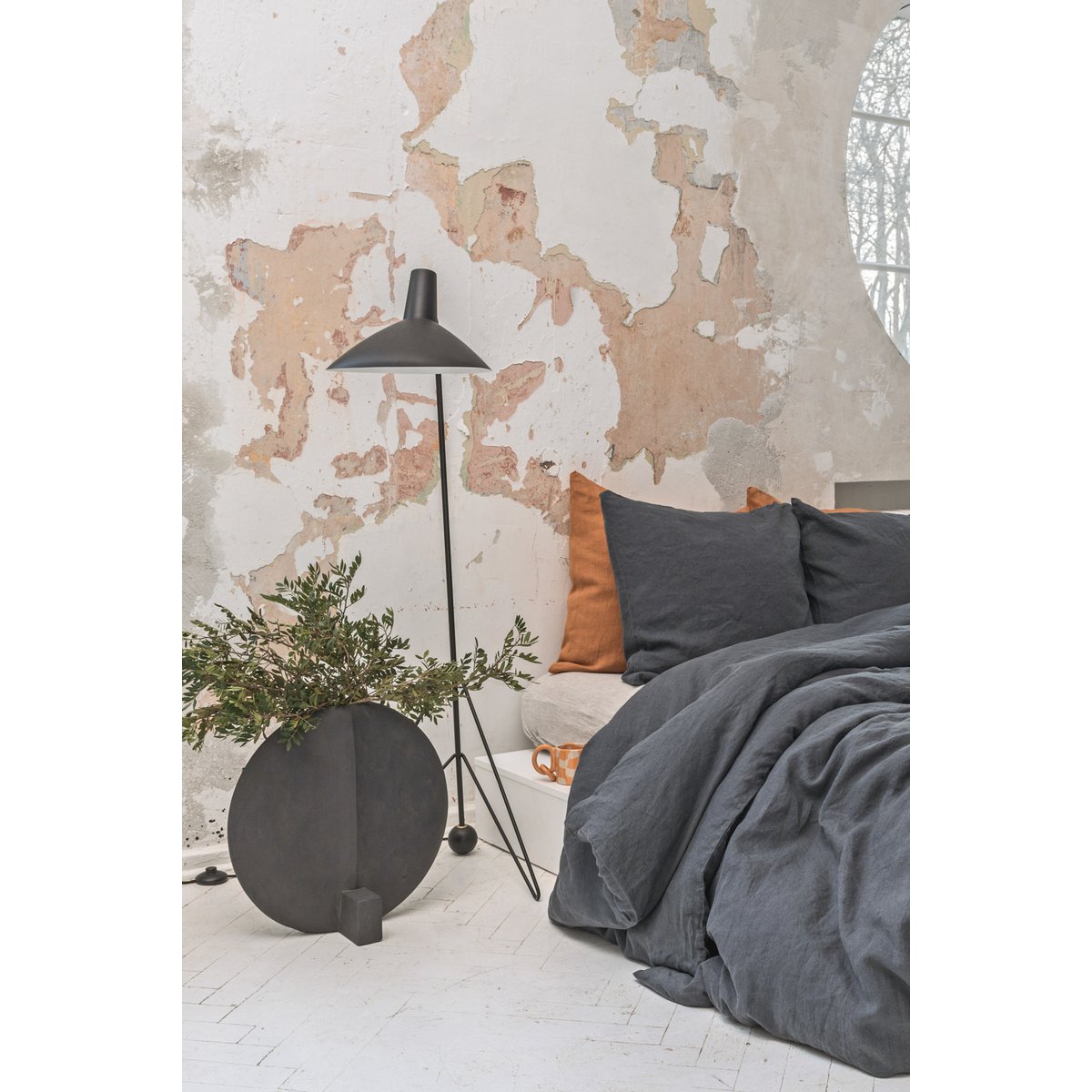 Linen bedding set / Midnight