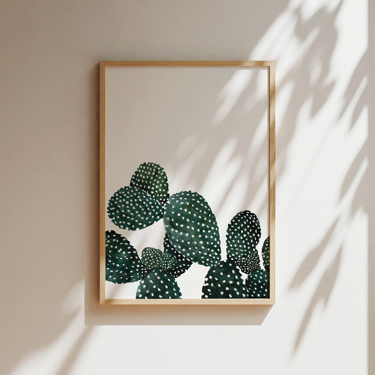 Kunstdruck - Cactus Family