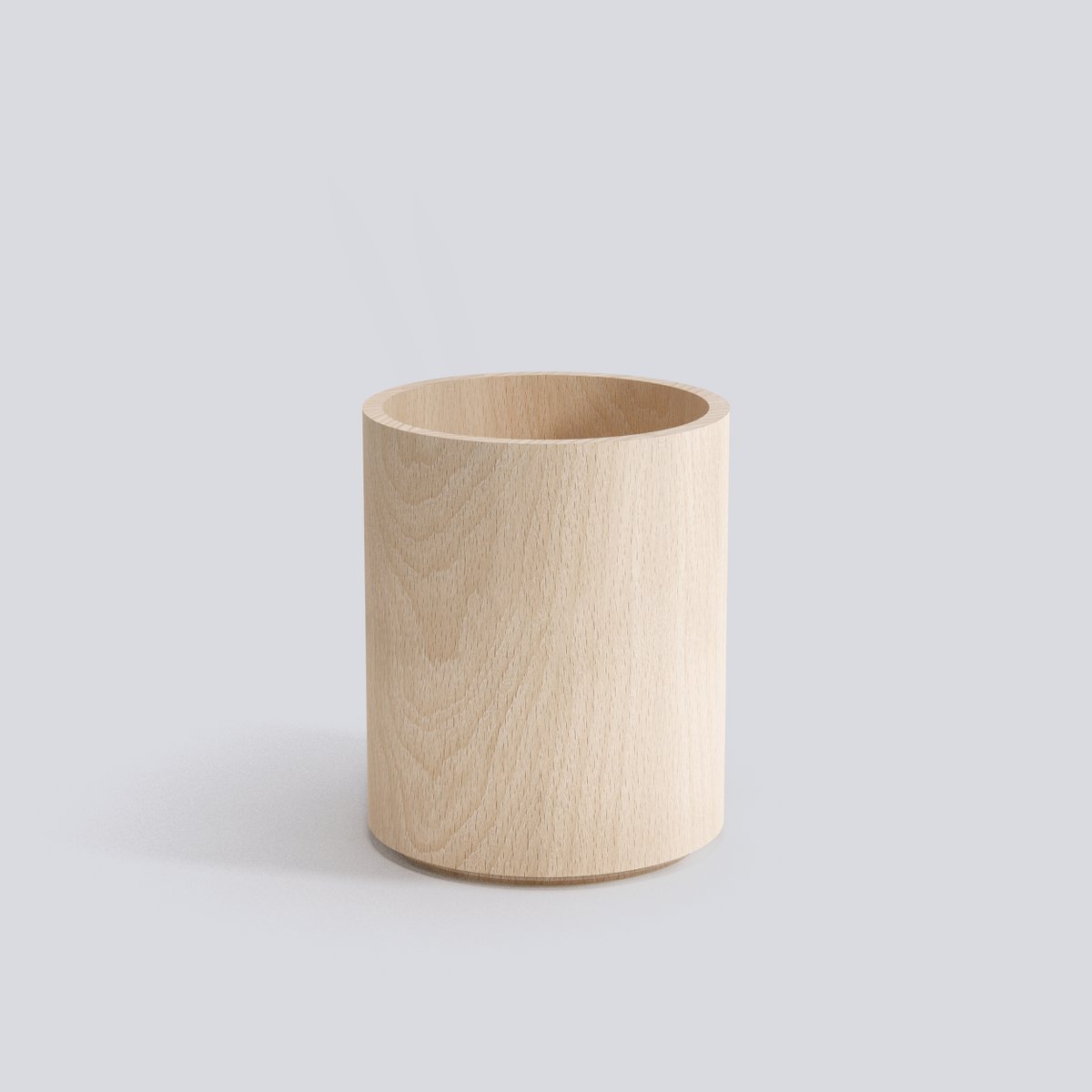 Stapelbarer Schreibtisch-Organizer aus Holz groß