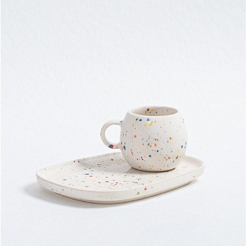 New Party Ball Mug 90ml White