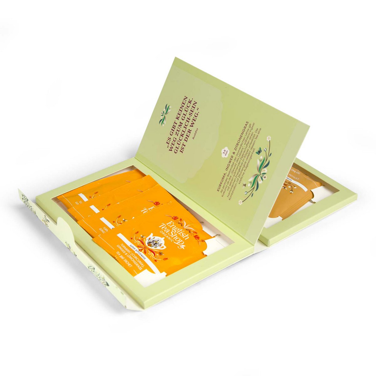 ETS - Tee Geschenk Tee-Poesie "Ayurveda", 8 Teebeutel, BIO