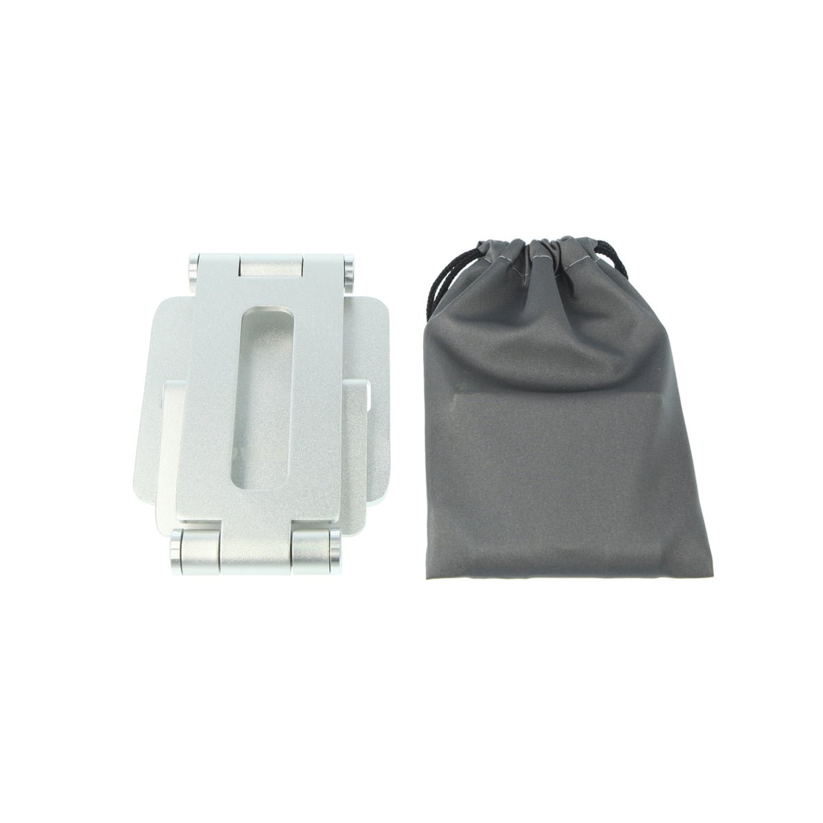 Handyhalter faltbar Alu Silber