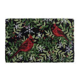 Holiday Cardinal dørmåtte