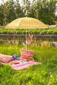 Sonnenschirm Herz Gelb