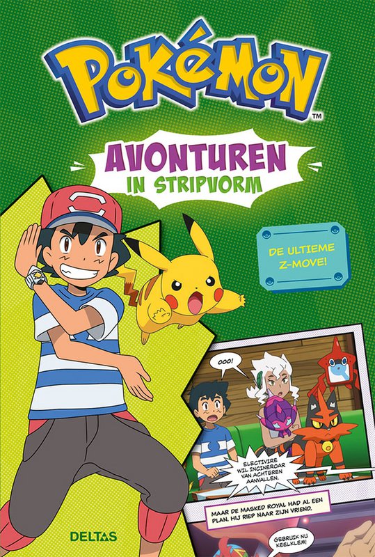 Pokémon-eventyr i tegneserieform - Det ultimative z-move!