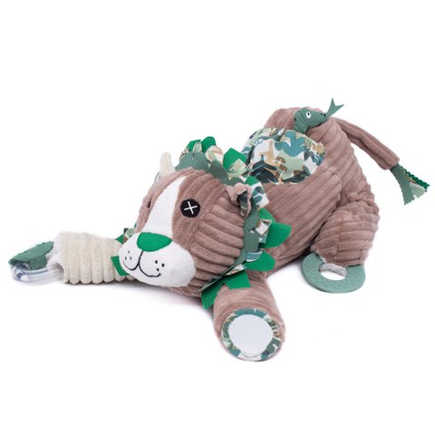 Activiteitenknuffel Jelekros de leeuw