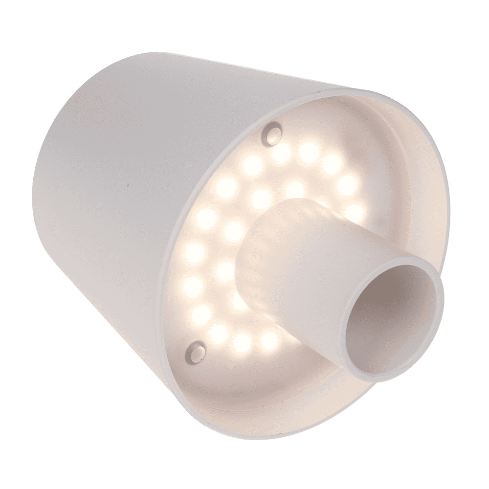 LED bottle lamp, white, 3 modes (on/off/dim.),