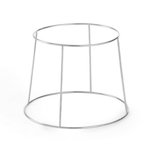 Support for seafood tray in stainless steel Fackelmann