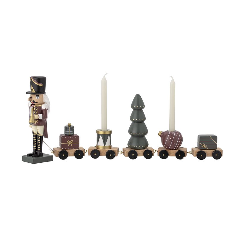 Vadim Decoration Train, Green, Wood