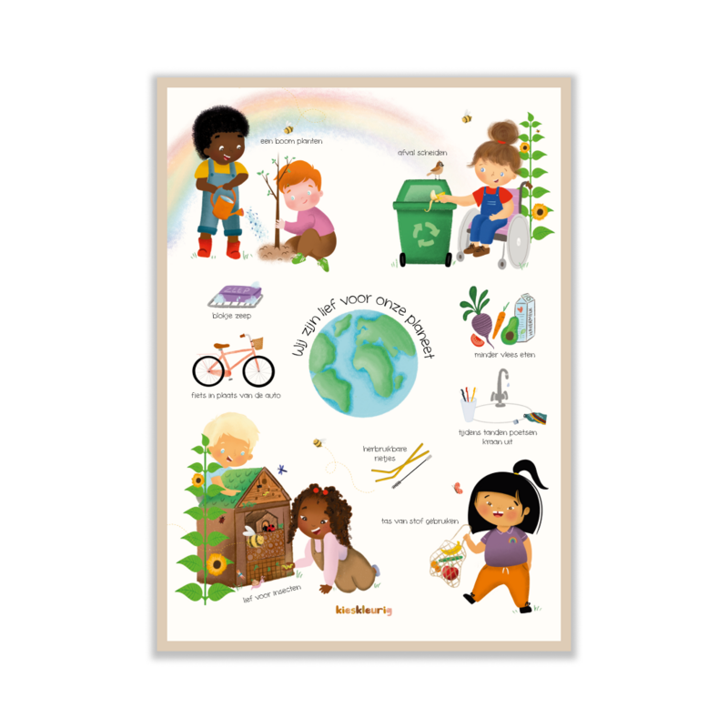 Habitudes soucieuses de l'environnement pour les enfants