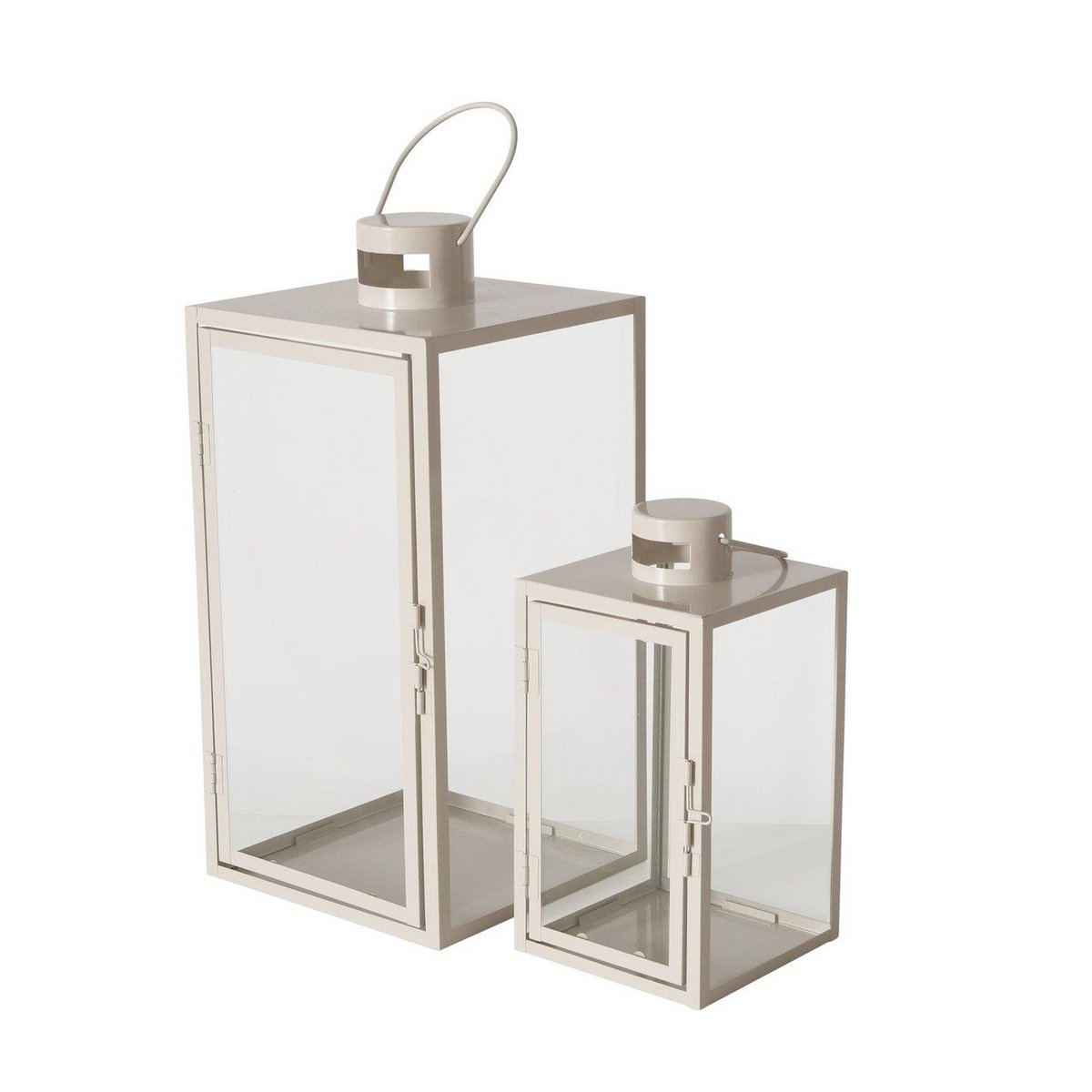 Boltze Home Lantern 2-piece 40cm Beige