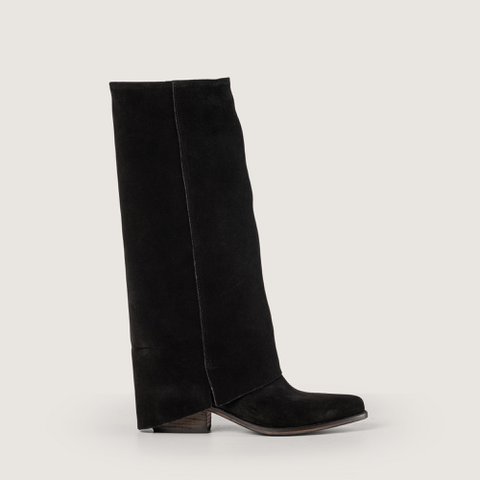Paloma Black Texan Boots