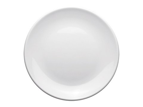 Teller Seco 18 cm Melamin weiß Box mit 6 Stück