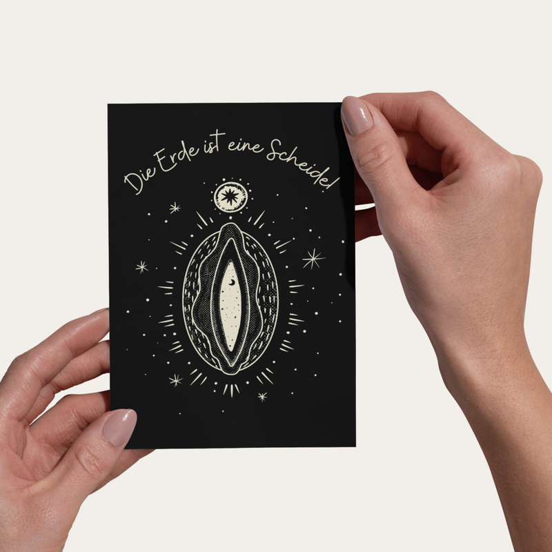 Postcard | The earth is a vagina