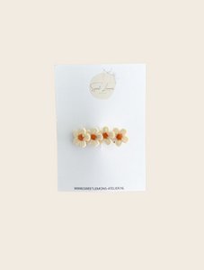 Haarspange Daisy Ecru