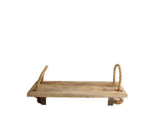 Holztablett 37x16x5cm