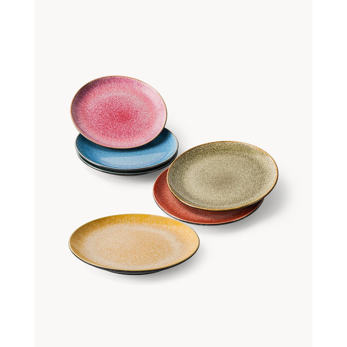 Teller Las Palmitas 6er Sæt 21-26 cm
