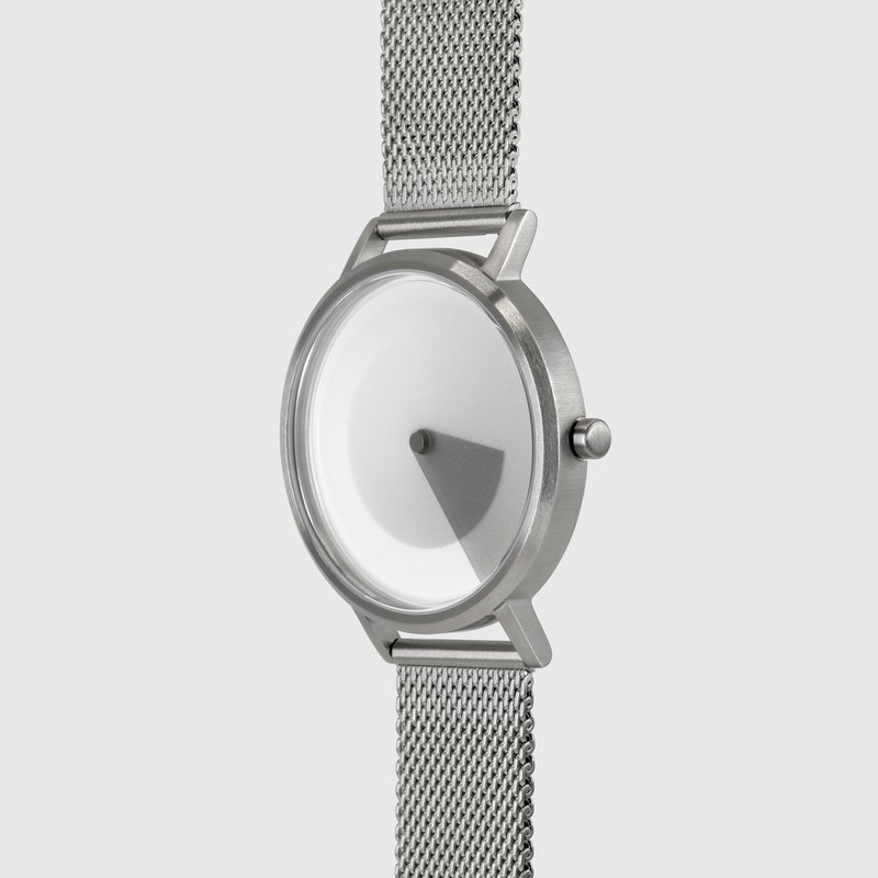 Orologio gradiente argento