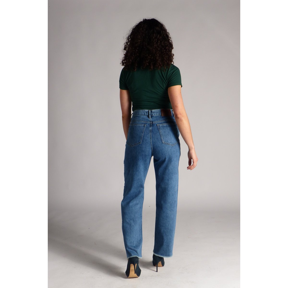 Jean Flare - Taille Haute - jean loose